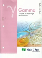 Y Gamma Single & Multiple-Digit Multiplication Student Workbook Math - Homer