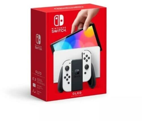 Nintendo Switch OLED White or Neon Red Blue Joy-Con *NEW* FREE