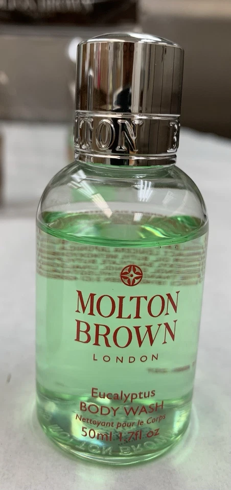 Gel de baño y ducha Molton Brown jabón corporal tamaño de viaje 1,7 fl oz. Par de 2 tipos Foto 4 de 4