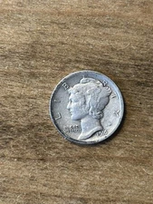1916 Mercury Dime XF