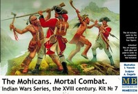 Master Box 35236 The Mohicans Mortal Combat - Indian Wars Series Kit 7 - 1:35