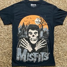 The Misfits Halloween Rock band 90s Black T shirt Unisex tee Men Women S-5XL