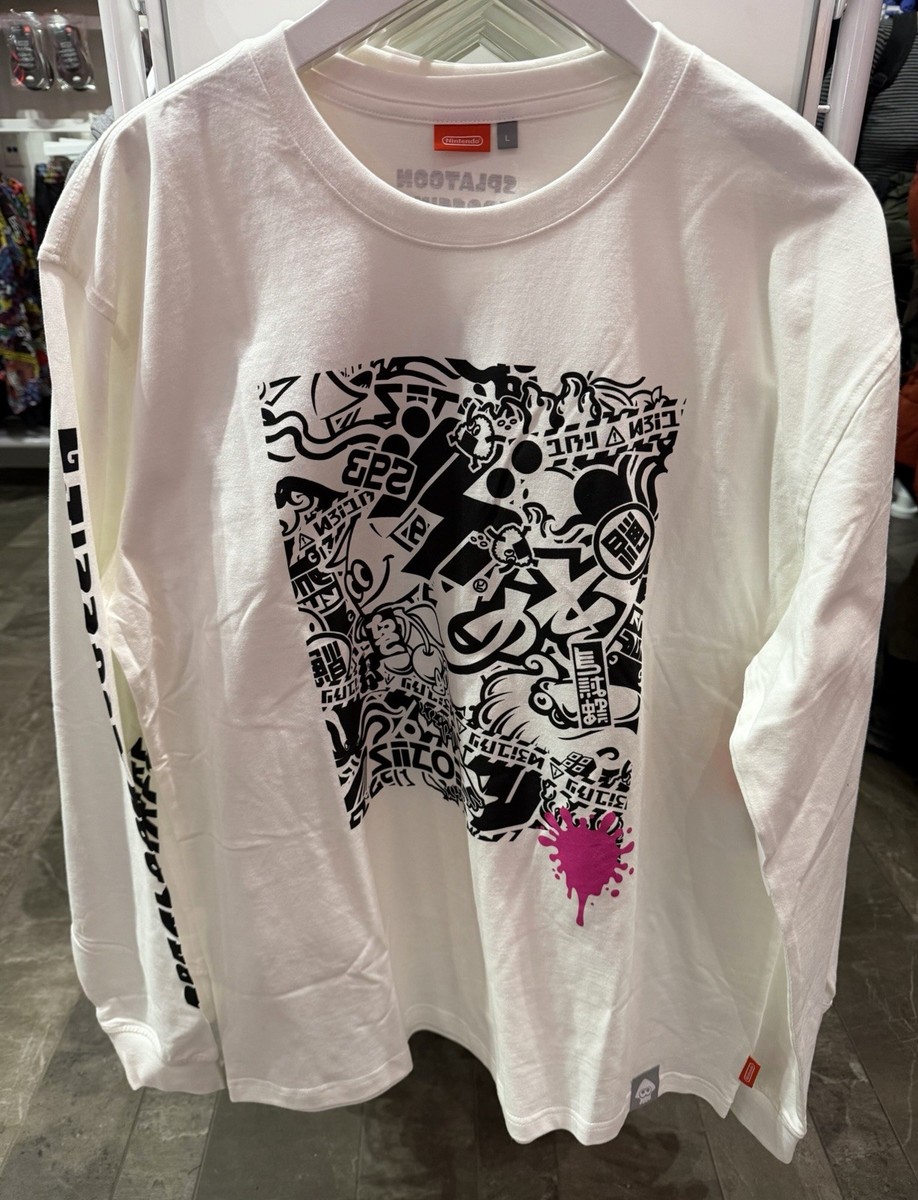 Nintendo New York Exclusive Splatoon Crossing Long Sleeve T-Shirt