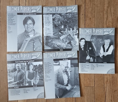 5 Dulcimer Players News Magazines Vol 29 No 2 2004 & Vol 30 No 1 2 3 4, 2004