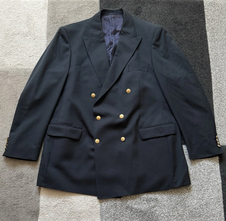 Burberry London Double Breasted Blazer (Dunkelblau) Gr.58 - Bild 1 von 4