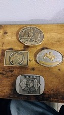 Assorted Collectible Vintage Belt Buckles