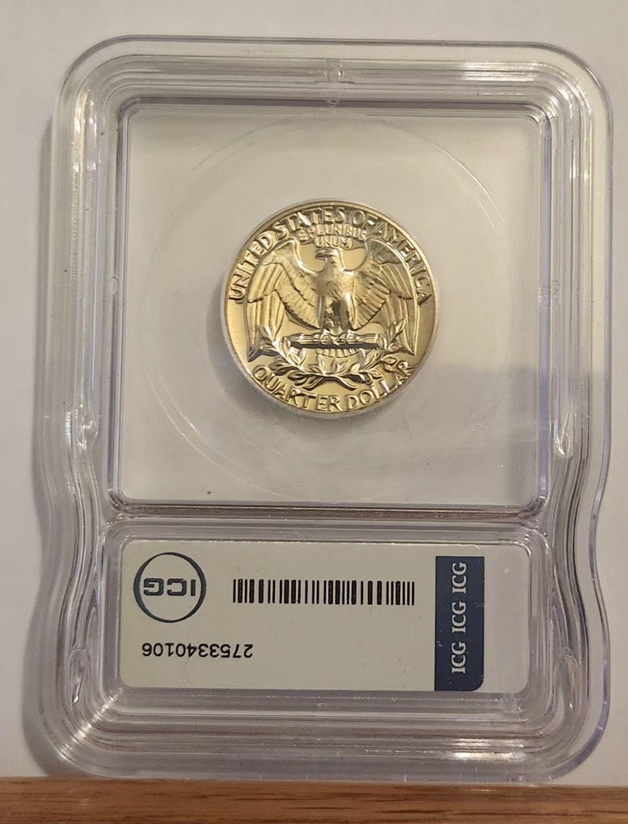 1971-S Washington Quarter ICG PR-69 DCAM AUSTIN HUTTO SIGNED #2 | eBay