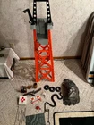 GI JOE 1973 TRAINING CENTER SLIDE FOR SERVIVAL ADVENTURE TEAM TOWER + HASBOR BOX