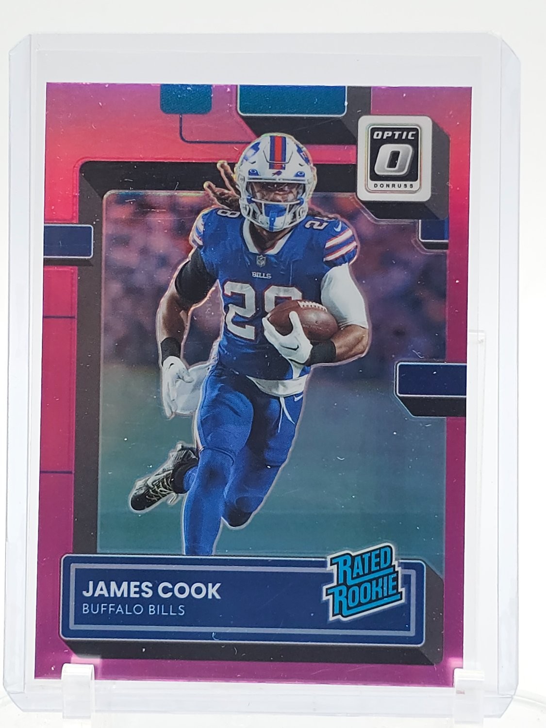 James Cook Panini Donruss Optic #215 Pink