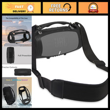 Silicone Protective Case  Adjustable Shoulder Strap for JBL Xtreme 3 Speaker