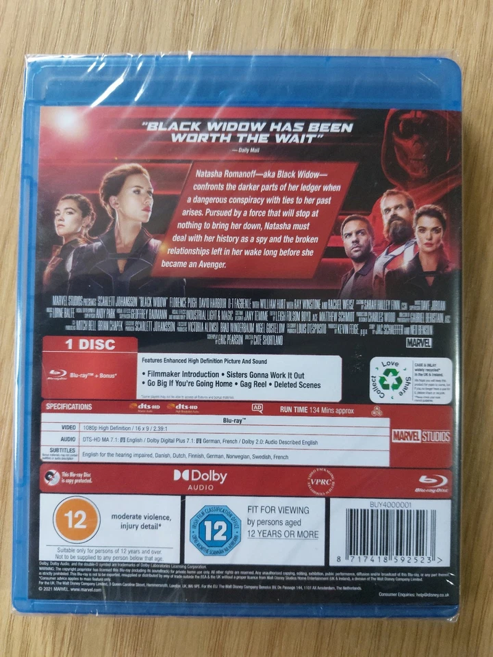 Daredevil Blu-ray    Rare Sleeve Edition REGION FREE 2003 FILM - BEN AFFLECK - Image 3 of 3