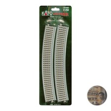 KATO HO Calibro Unitrack Curva Binario R790 22,5° Raggio 4pz Modellismo Ferroviario