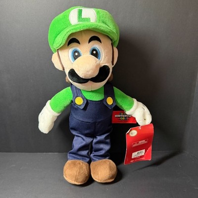 Super Nintendo World Mario Bros Luigi 12  M Plush Universal Studios Hollywood