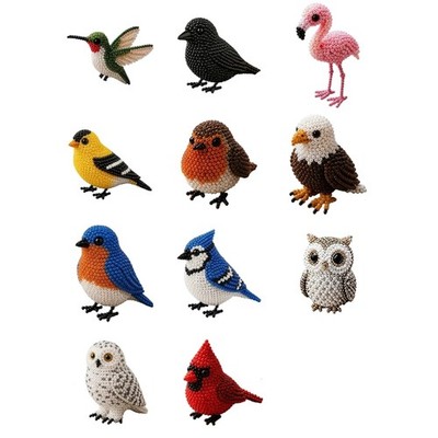DIY Bird Beading Kit Weaving Beaded Craft DIY Accessories For Craft Lovers