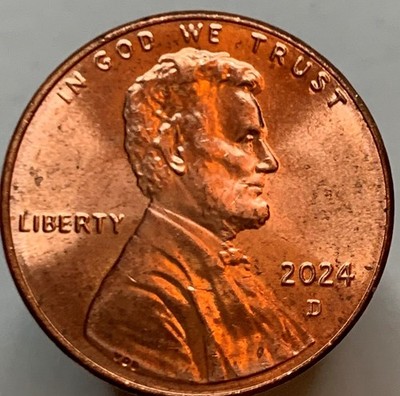 2024-P Lincoln Shield Cent Many Errors DDO/DDR (UNC) See Photos.