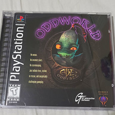 Sony PlayStation 1 Oddworld: Abe's Oddysee Complete Manual NTSC-U/C 1997
