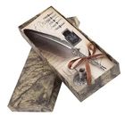English Calligraphy Quill Pen Writing Ink Set Stationery Box With 5 Nibs Kit US