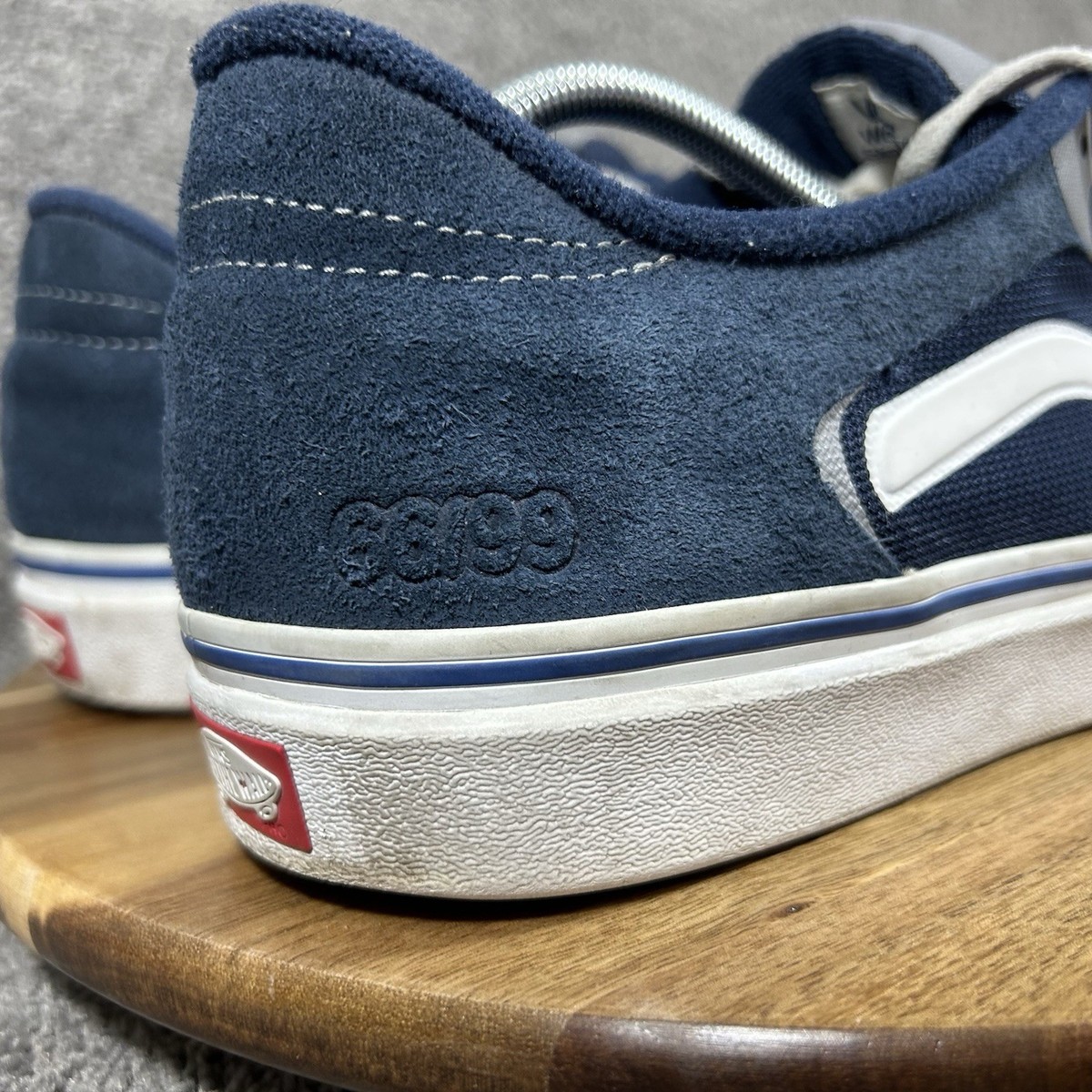 Vans Geoff Rowley Rapidweld Pro Mens Size 12 Navy Blue Athletic Skate Shoes Used Vans Geoff Rowley Rapidweld Pro Mens Size 12 Navy Blue  main image 2