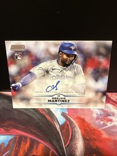 2025 Stadium Club #SCBA-OM Orelvis Martinez Base Autographs Auto RC Blue Jays