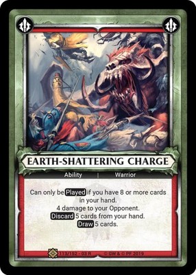 Earth-Shattering Charge - Savagery - Warhammer Age of Sigmar