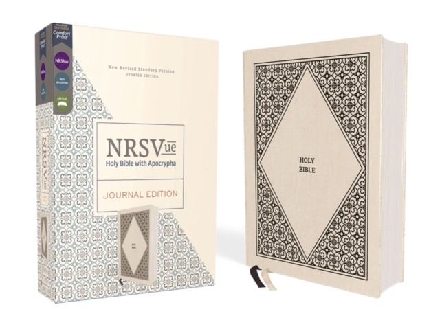 NRSVue Holy Bible with Apocrypha Journal Edition Cloth by Zondervan HARDBACK