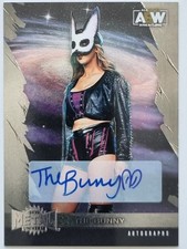 The Bunny 2022 AEW Metal Universe Base AUTO Autograph Upper Deck #101278