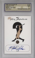 2000 Just Minors Mystery Signatures Nick Johnson #MS-06 Auto 00ab