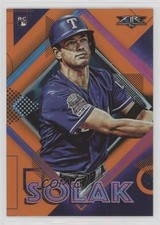 2020 Topps Fire Orange 225/299 Nick Solak #135 Rookie RC 4l8
