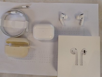 Apple AirPods Pro Bluetooth In-Ear-Kopfhörer - Weiß (2nd Generation) in OVP 