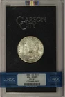 1880-CC Carson City Morgan Silver Dollar NGC MS63 GSA Hoard w/ COA Toned Toning
