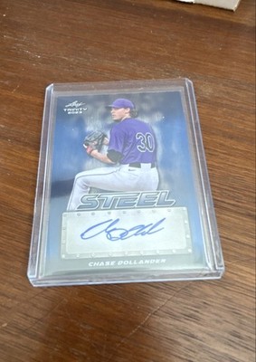 2023 Leaf Trinity - Steel Chase Dollander #S-CD2 Blue Prismatic /10 (AU, RC)