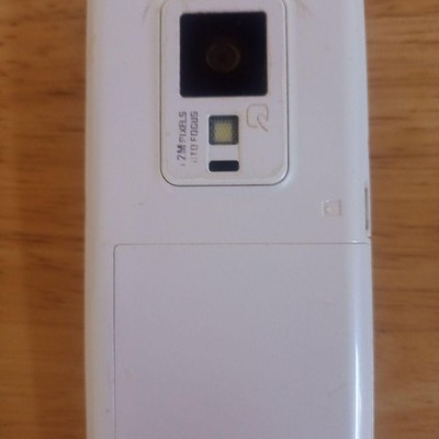 ドコモN906i 折りたたみ式携帯電話 ホワイト 2MPカメラ Docomo N906I Foldable Mobile Phone White 2Mp Camera | eBay