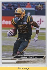 2024 Upper Deck CFL Gold Javon Leake #58 READ 6kv