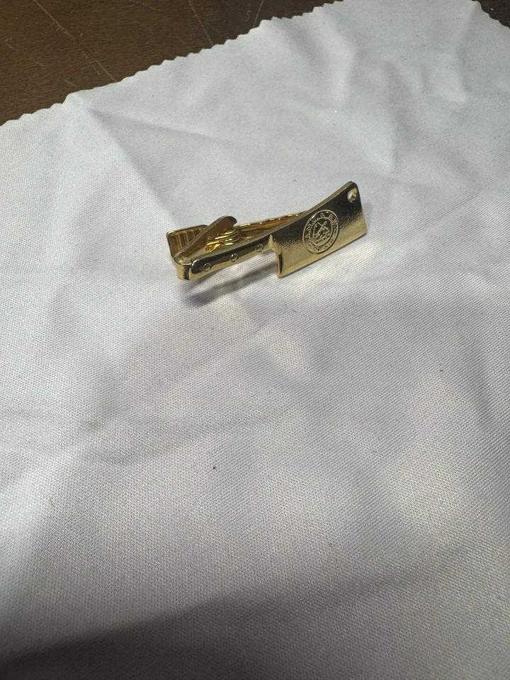 A.M.C. & B.W. de N.A. Clip de barra de corbata vintage inteligente Union cortadores de carne y carniceros Foto 2 de 4