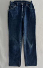 Vintage 1970s Lee Riders Union Made Womens Jeans Size 8 26x29 High Rise USA