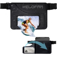 Waterproof bag Fanny Pack with Phone Case, Water proof Phone Pouch Dry Bag Ke...