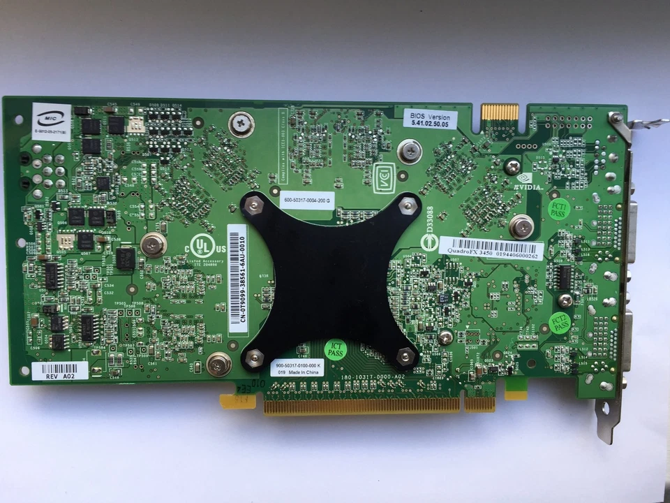 NVIDIA Quadro FX3450 256MB Dual DVI PCI-e 256BIT. - Image 2 of 4