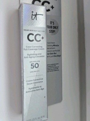 IT COSMETICS CC+ SPF-50 Your Skin But Better Concealer Light 4 ml NEU& OVP