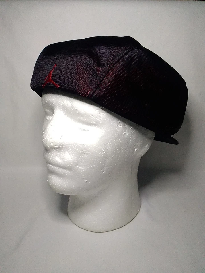  Michael Jordan Nike Años 90 De Colección Rojo y Negro Newsboy, Sombrero de Gabbie Bordado Hombres Foto 3 de 4