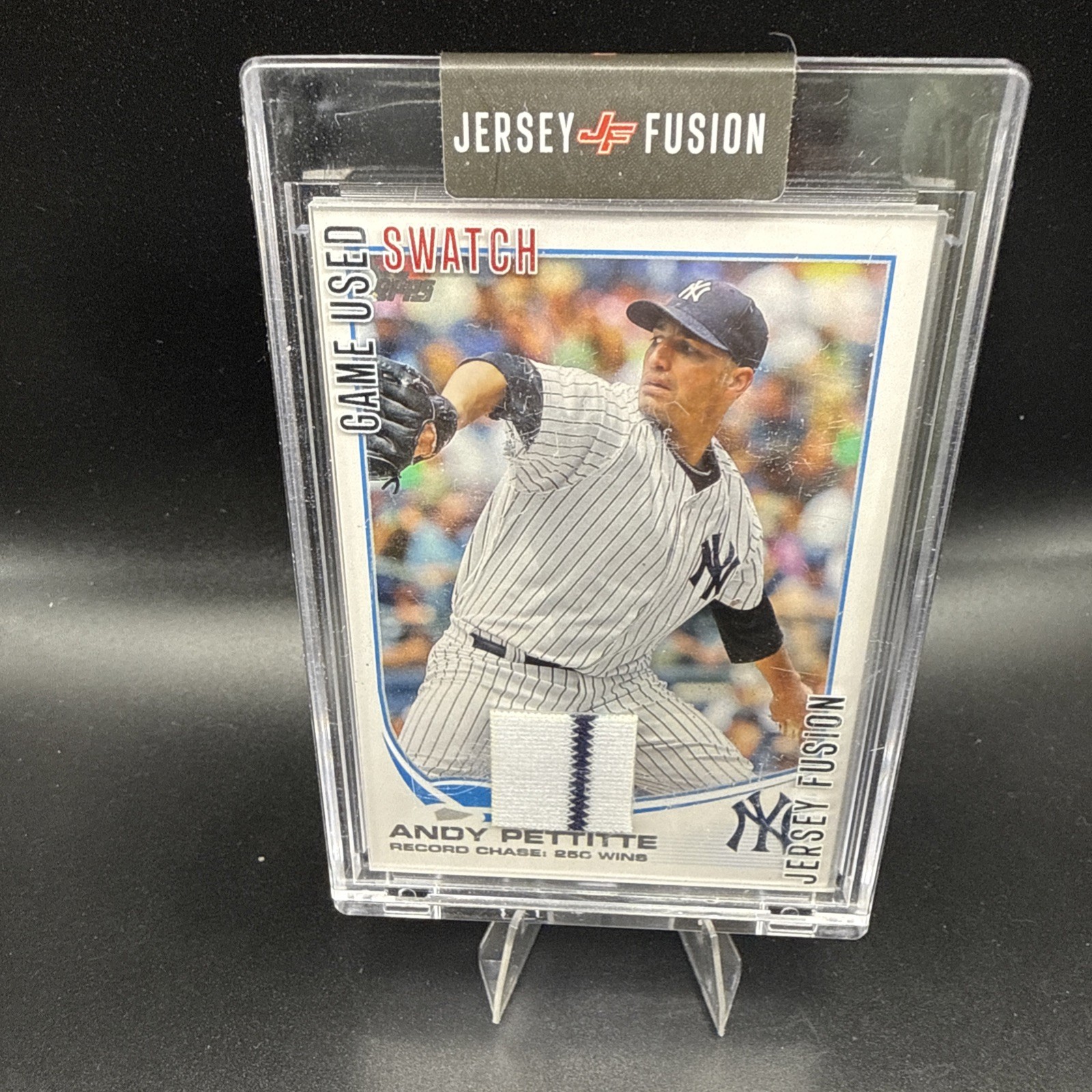 Andy Pettitte - 2022 Jersey Fusion - Games used swatch‼️⚾️ view 2