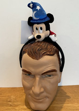Tokyo Disney Mickey Ears Headband Fantasia Sorcerer Mickey Hat Japan NEW W/ TAGS