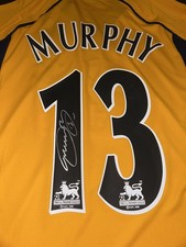 Danny Murphy Signed Liverpool 2001 FA cup final shirt *private signing * COA