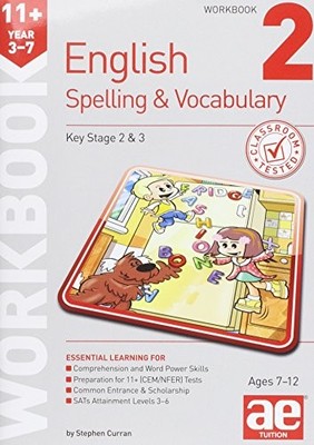 11+ Spelling and Vocabulary Workbook... by Vokes, Warren J. Paperback / softback
