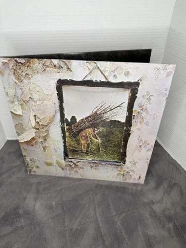 LED Zeppelin IV Vinyl Record LP Black Atlantic Records