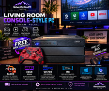 Gaming pc Ryzen 5 5600X 32GB RAM 1TB SSD Wifi/BT Console Style/Steam Machine AMD