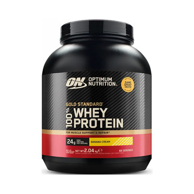 Optimum Nutrition 100% Whey Gold Standard (2000g) Banana Cream (55,00 EUR/kg)