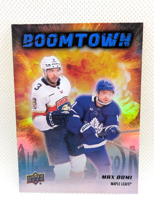 Max Domi - 2025-26 Upper Deck - Boom Town - BT-13 - Series 2 - Toronto