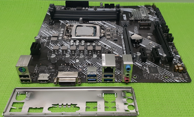 CPU PRIME-B460M-AJ,intel core i5 10400 ASUS PRIME B460M-A R2.0 Motherboard includes ( i5-10400 i/o plate