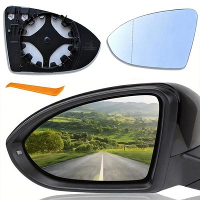 Links Fahrerseite Spiegelglas für Volkswagen Golf 7 2013-2020, Lingdu 2015-2018