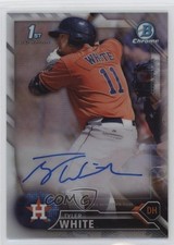 2016 Bowman Chrome Prospects Refractor 220/499 Tyler White #CPA-TW Auto 2t7